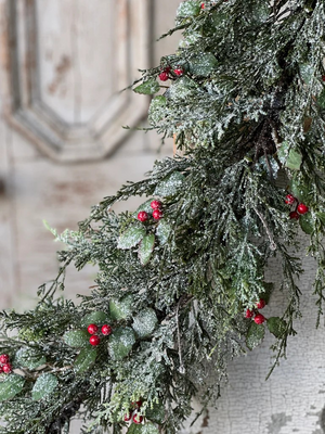 Holly Hill Cedar Garland | 6'