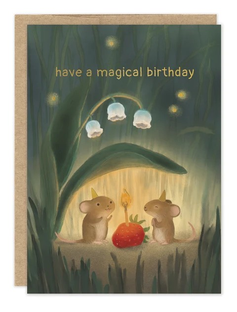 Little Mice Birthday Card