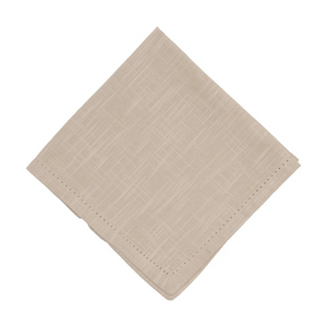 Hemstitch Woven Solid Napkin -Available in 2 Colors