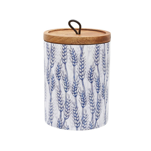 Blue Ridge Mango Wood Canister - Choose from Large or Small