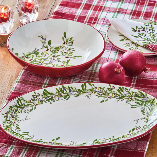 Winter Berries Serving Platter