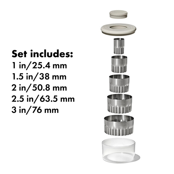 Double-Sided Cookie and Biscuit Cutter