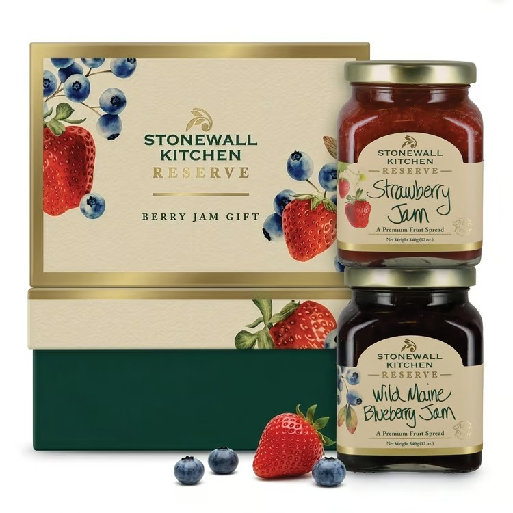 Reserve Berry Jam Gift by Stonewall Kitchens - 2 Pack Gift Set