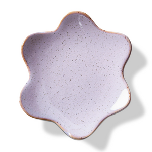 Organic Wave Trinket Dish - Choose Blue or Lavendar