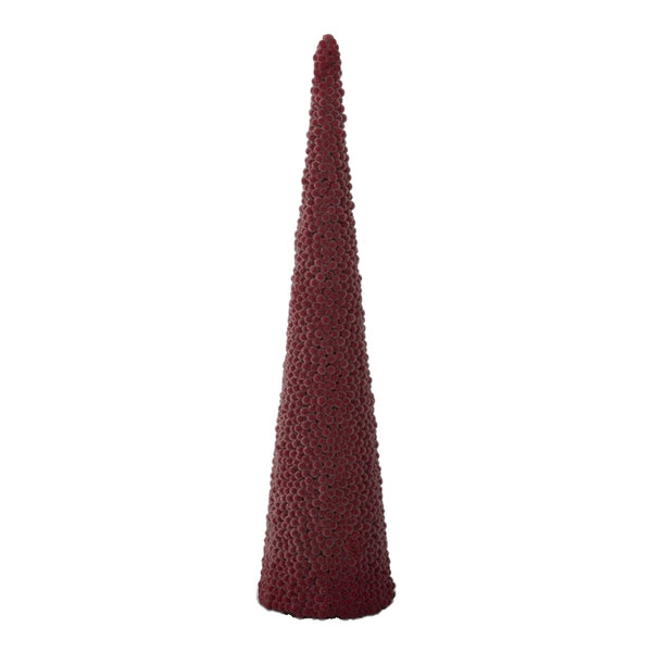 Frosted Cranberry Berry Cone Tree - Comes in 3 Sizes