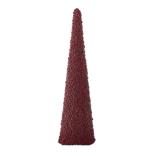 Frosted Cranberry Berry Cone Tree - Comes in 3 Sizes