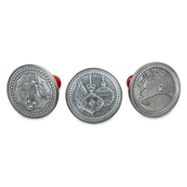 Yuletide Cookie Stamps, Set of 3