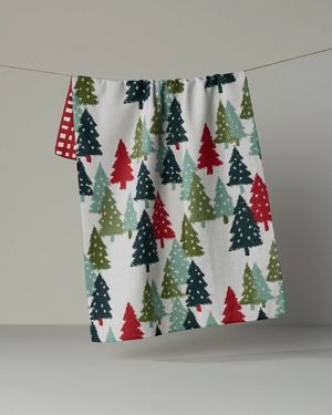 Geometry "Luxe" Kitchen Towel (2 Sided) - Holiday Line - Several to Choose From