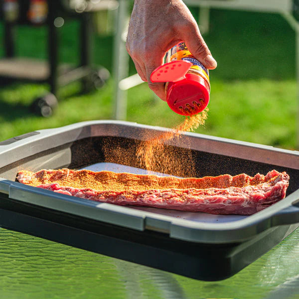 DripEZ  BBQ  Meal & Prep Tub W/Lid