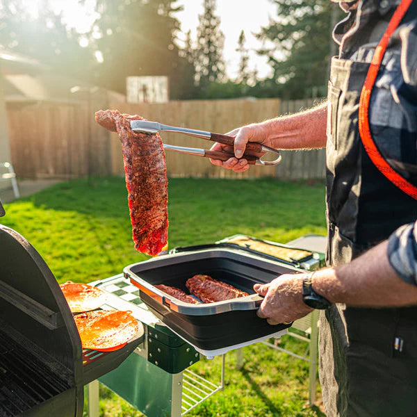 DripEZ  BBQ  Meal & Prep Tub W/Lid