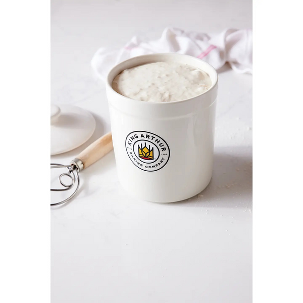King Arthur Baking Company Classic Sourdough Crock, 1-Quart