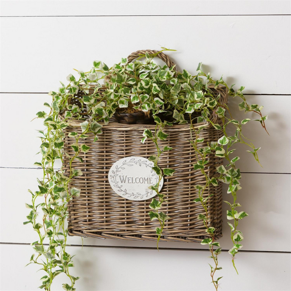 Welcome Hanging Basket