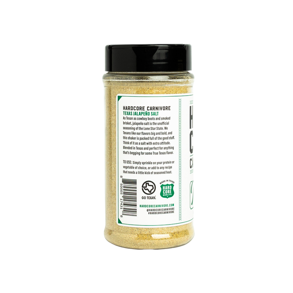 Hard Core Carnivore Texas Jalapeno Salt 11oz