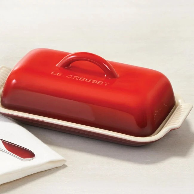 Le Creuset Heritage Butter Dish _ Choose from 3 Different Colors