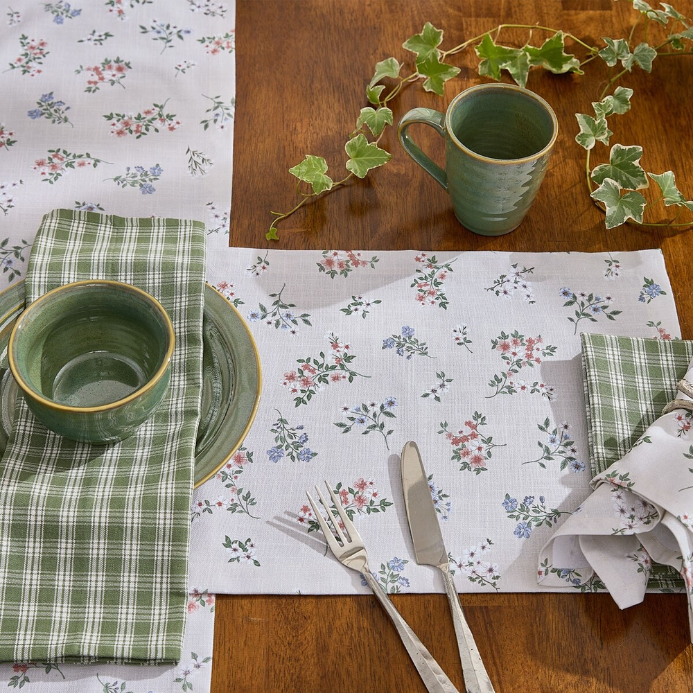 Backyard Flowers Placemat