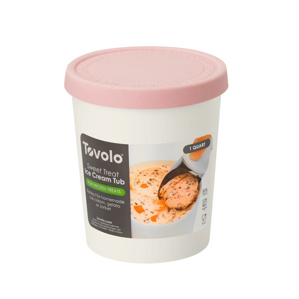 1 Quart Sweet Treat Tub - Different Colors to Choose From