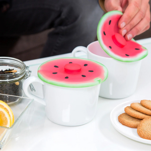Silicone Watermelon Drink Covers Set of 2