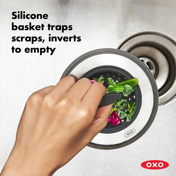 2-in-1 Sink Strainer & Stopper