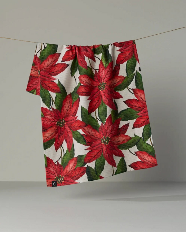 Geometry "Luxe" Kitchen Towel (2 Sided) - Holiday Line - Several to Choose From