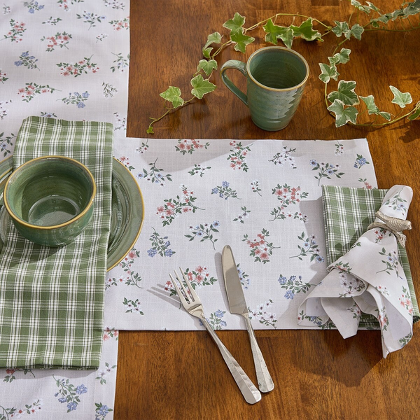 Backyard Flowers Placemat