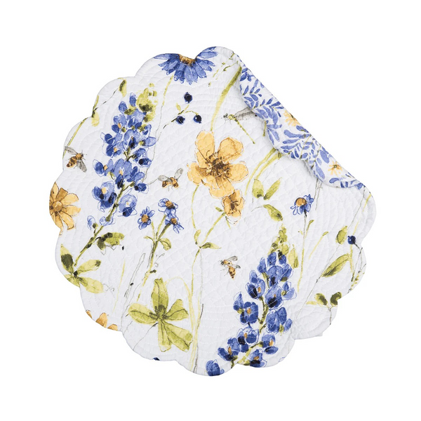 Lovely Blues Placemats - Choose from Round or Rectangle