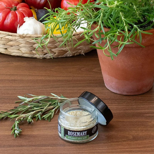 Rosemary Infused Sea Salt by Olivelle