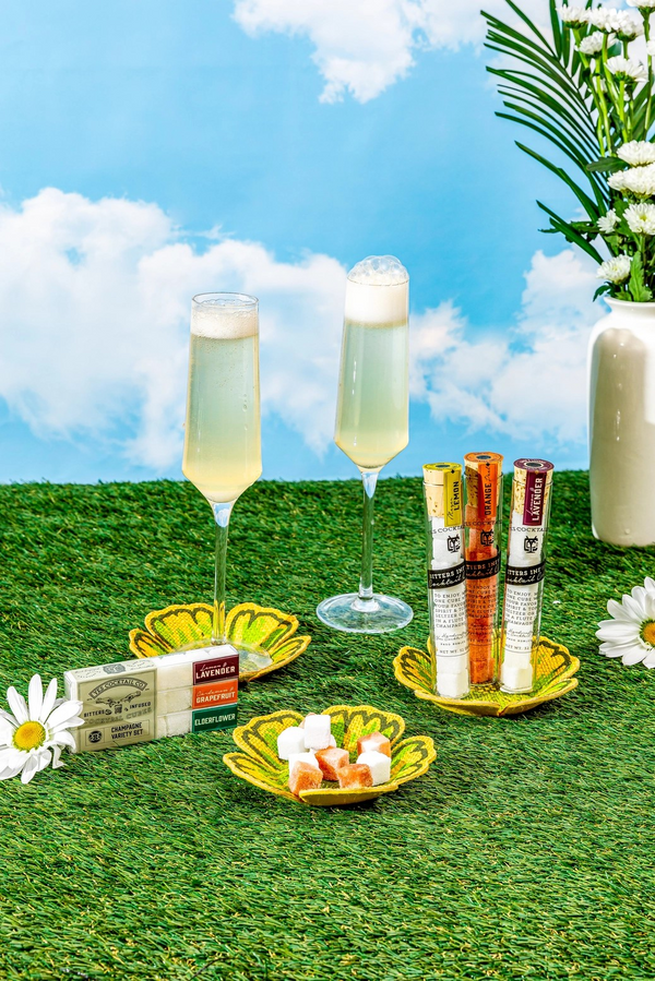Orange Peel Bitters Champagne & Cocktail Cubes