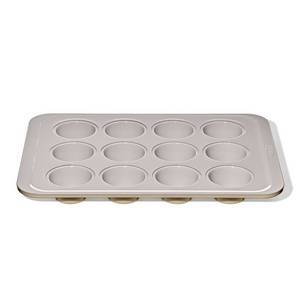 Non-Stick Pro Ceramic Coated Metal Bakeware 12 Cup Muffin Pan