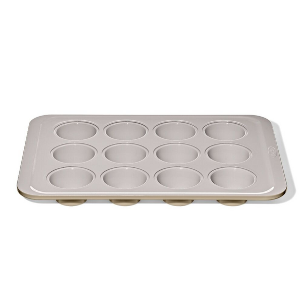 Non-Stick Pro Ceramic Coated Metal Bakeware 12 Cup Muffin Pan