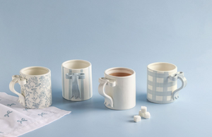 Bow Handle Mugs - 4 Different Styles to Choose From