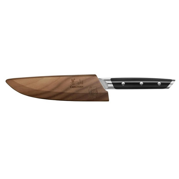 AKKA Series 5-Inch Serrated Utility Knife by Cangshan