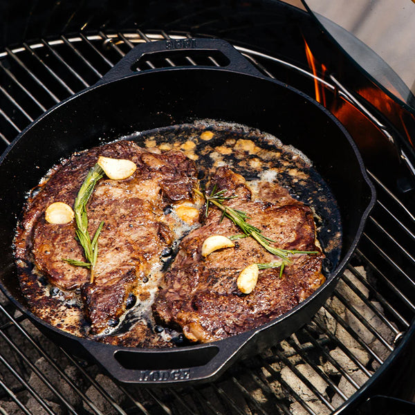 12" Dual Handle Cast Iron