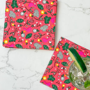 Cardinal cocktail napkins