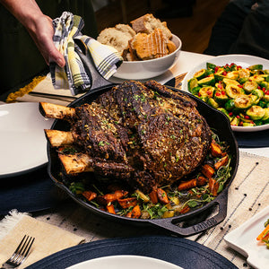 Chef Collection 12 Inch Cast Iron Skillet