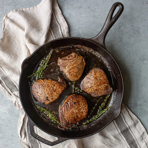 Chef Collection 12 Inch Cast Iron Skillet