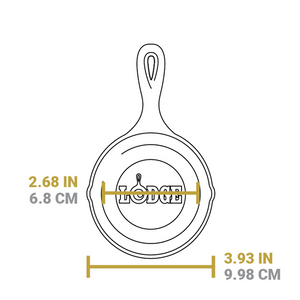 Lodge 3.5" Cast Iron Skillet