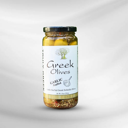 TRULY GREEK Stuffed Olives - Choose Jalapeno or Garlic