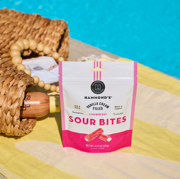 Sweet & Sour Candy - Strawberry w/ Vanilla Cream