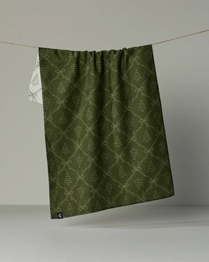 Geometry "Luxe" Kitchen Towel (2 Sided) - Holiday Line - Several to Choose From