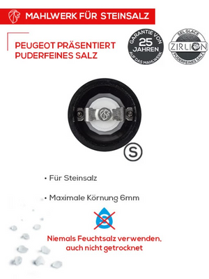 Peugeot Paris u'Select Manual Salt Mill in Wood, Chocolate, 11"