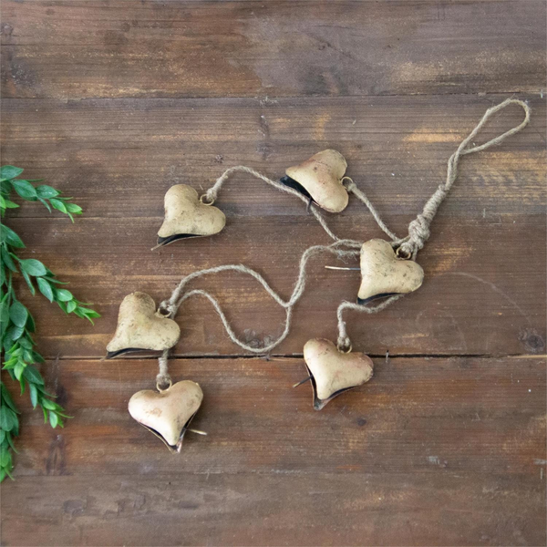 Cluster Of Heart Shaped Bells