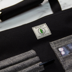 Preservation Black Knife Roll - 8 Pocket by Messermeister