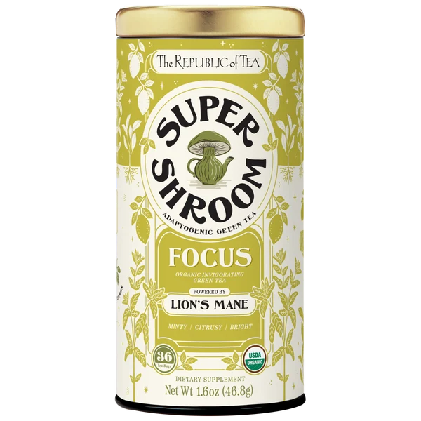 The Republic of Tea Organic SuperShroom Focus Tea