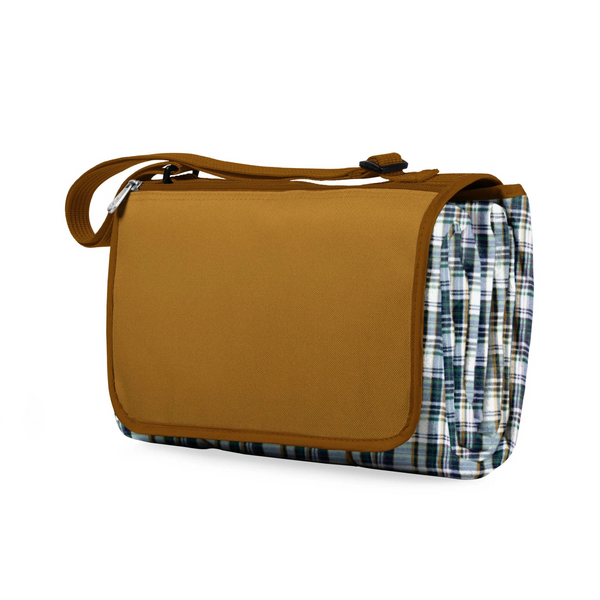 Picnic Tote Blanket - Available in English Plaid or Marine Stripe