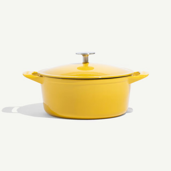 Made In Enameled Cast Iron 5.5 Qt. Round Dutch Oven - Choose From 4 Colors
