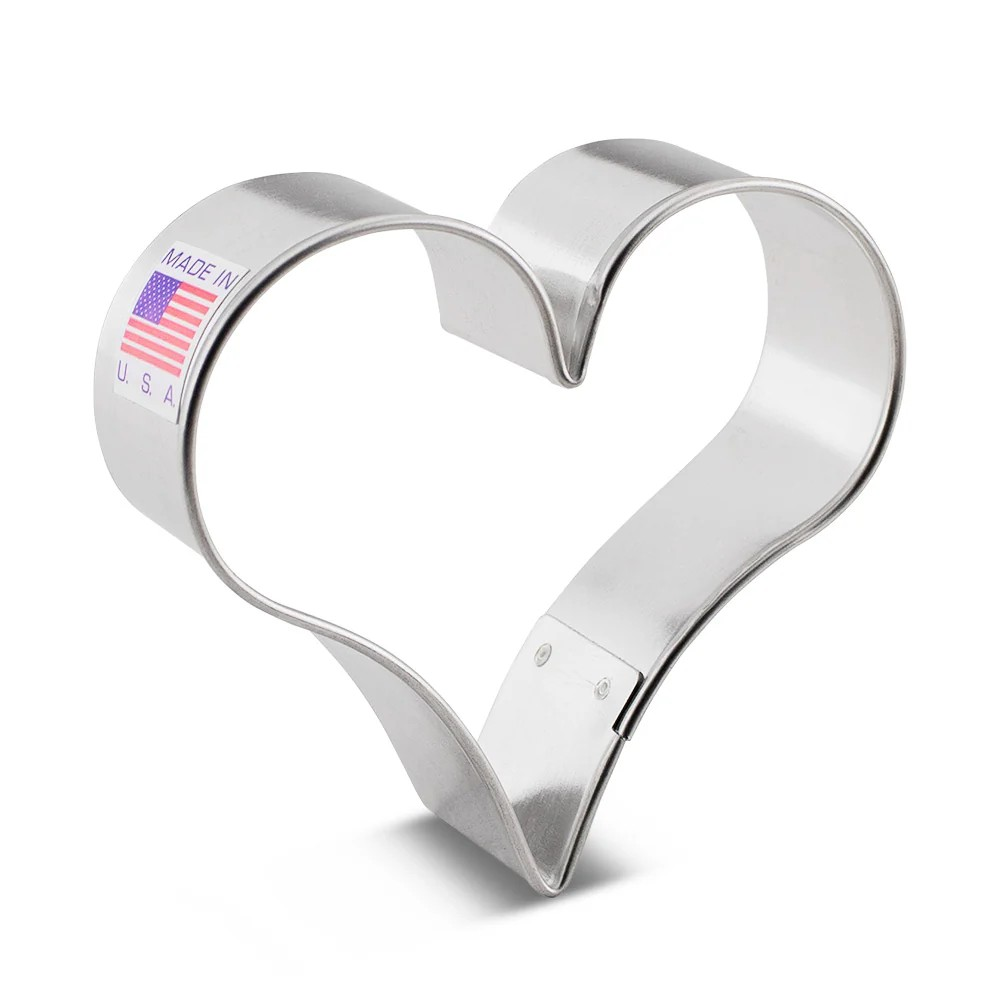 Wide Heart Cookie Cutter
