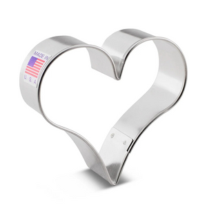 Wide Heart Cookie Cutter