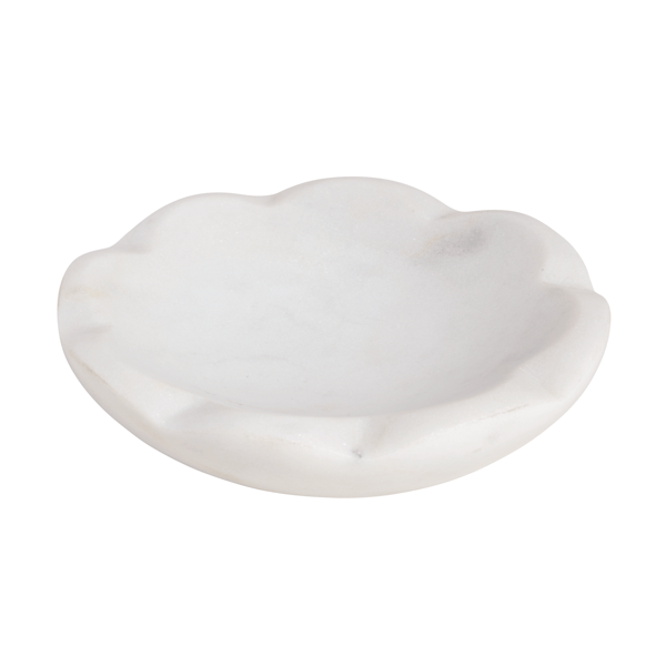 Marble Scallop Dish - Choose from 3 Colors