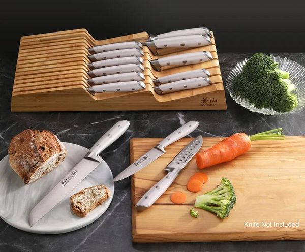 15 Slot In Drawer Knife Organizer (15 Slots) by Cangshan