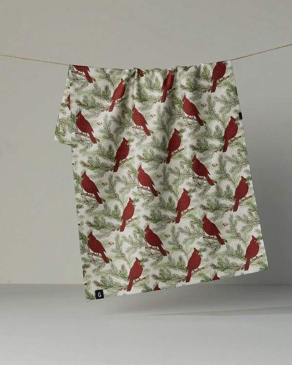Geometry "Luxe" Kitchen Towel (2 Sided) - Holiday Line - Several to Choose From